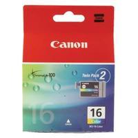 Canon BCI-16 Colour Inkjet Cartridges Pack of 2 9818A002