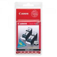 canon pgi 520 black inkjet cartridges pack of 2 2641b002