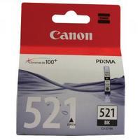 canon cli 521bk black inkjet cartridge 2933b001