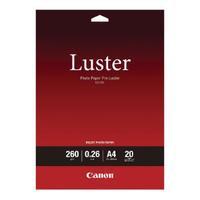 Canon A4 Photo Paper Pro Luster 260gsm Pack of 20 6211B006