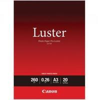 canon photo paper pro luster a3 pack of 20 6211b007