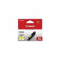 canon cli 551y xl yellow inkjet cartridge high yield 6446b001