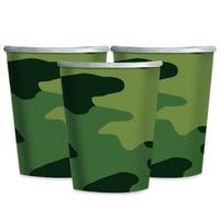 Camouflage Paper Party Cups