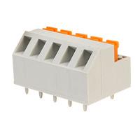 camdenboss cstb5 5 way 10a 45 degree terminal block508mm