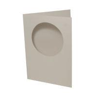 Card Blanks and Envelopes 5 x 7 Inch Circle Aperture 10 Pack