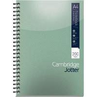 Cambridge A4 Wirebound Notebook Ruled Margin 200 Pages Pack of 3