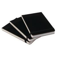 Cambridge Headbound Elasticated 76 x 127mm Black Notebook Pack of 10