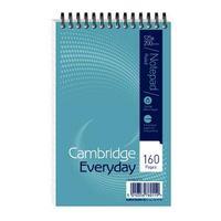 Cambridge Wirebound Notebook 125 x 200mm 160 Pages Ruled Pack of 10
