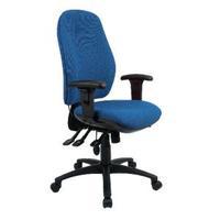 Cappela Radial High Back Posture Blue Chair KF03497