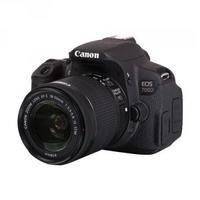 Canon Black EOS 700D Digital SLR Camera With 18-55mm Lens 8596B027