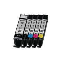 canon pgi 570cli 571 pigment black cyanmagentayellow inkjet cartridge