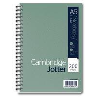 Cambridge A5 Wirebound Notebook Ruled 200 Pages Pack of 3 400039063