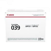 Canon 039 Black Standard Yield Toner Cartridge 0287C001