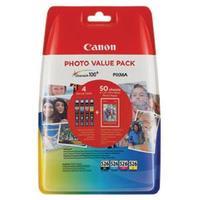 Canon CLI-526 Inkjet Cartridges Pack of 4 4540B017