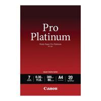 Canon Pro A4 Platinum Photo Paper PT-101 Pack of 20 2768B016