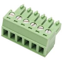 CamdenBoss CTB92HE/6 6 Way 10A Pluggable Terminal Block Free Plug ...