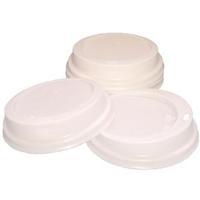 Caterpack White 25cl Paper Cup Sip Lids Pack of 100 AHWL80