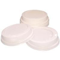 Caterpack 35cl Paper Cup Sip Lids White Pack of 100 AHWL90