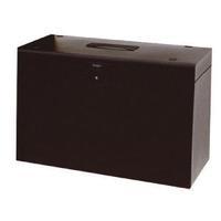 Cathedral A4 Metal File Box Black A4Black