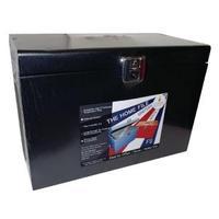 Cathedral Metal File Box Foolscap Black HOBlack