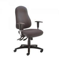 cappela active high back posture task black chair kf74185