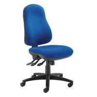 cappela active high back posture task blue chair kf74186