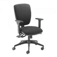 Cappela Petite Posture Chair Square Back Black KF74286