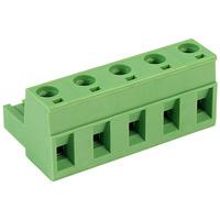 camdenboss ctb94005 5 way 12a pluggable terminal block free plug 