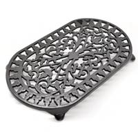 Cast In Style Heat Resistant Oval Trivet