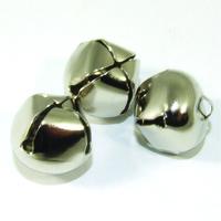 Cat Bells 12mm - Silver. Pack of 60