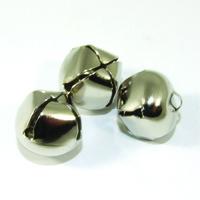 Cat Bells 15mm - Silver. Pack of 50