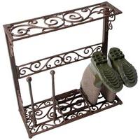 cast iron boot rack small by fallen fruits