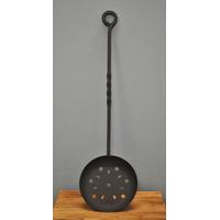 Cast Iron Long Handled Chestnut Roasting Pan by Cookware Designs