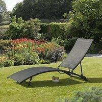 Capri Black Sun Lounger by Suntime