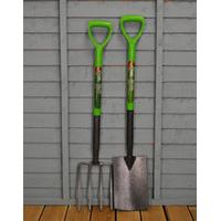 Carbon Steel Digging Spade & Fork Set by Kingfisher