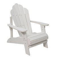 CAREFREE UNCLE JACKS ADIRONDACK CHAIR in White