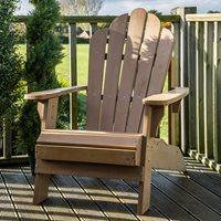 CAREFREE UNCLE JACKS ADIRONDACK CHAIR in Tawny