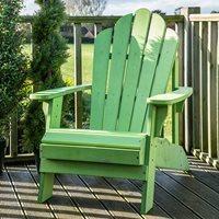 CAREFREE UNCLE JACKS ADIRONDACK CHAIR in Green