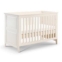 CAMEO COT BED AND TODDLER BED in White by Julian Bowen