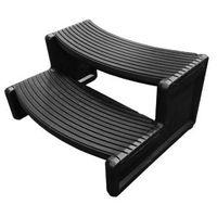 Canadian Spa 2 Tier Curved Spa Steps