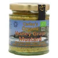 carley39s organic honey grain mustard 170g