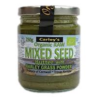 carley39s organic raw mix seed barleygrass butter 250g