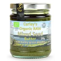 Carley's Organic Raw Mixed Seed Butter 250g