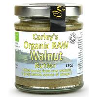 Carley&#39;s Organic Raw Walnut Butter 170g