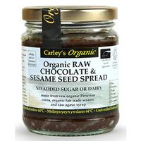 Carley&#39;s Organic Raw Chocolate Sesame Spread 250g