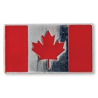 Canadian Flag Screwback Concho