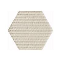 carton ivory matt hexagon tiles 126x110x10mm