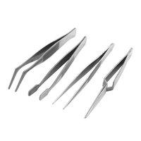 cassie brown tweezers set of 4 silver