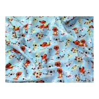 Cats & Dogs Print Polycotton Dress Fabric