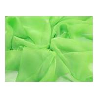 cationic chiffon dress fabric lime green